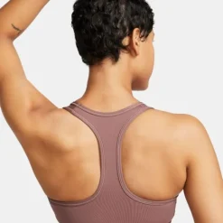 Nike Brassière De Sport^Swoosh Medium Support Bra Marron