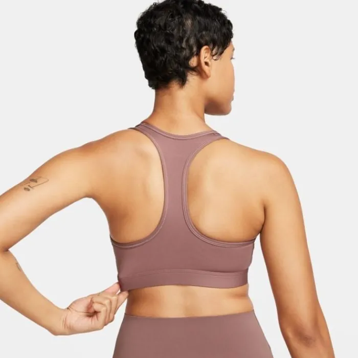 Nike Brassière De Sport^Swoosh Medium Support Bra Marron