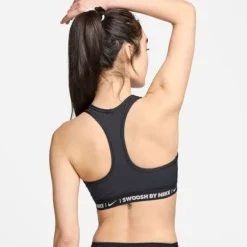 Nike Brassière De Sport^Swoosh Sports Bra Medium Support Noir