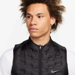 Nike Gilet Running^Therma-FIT Advanced Repel AeroLoft Vest Noir