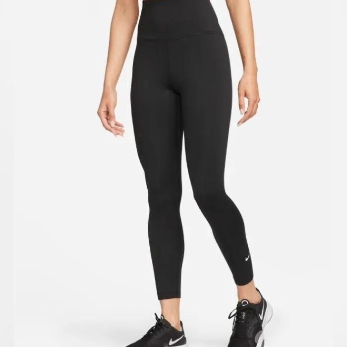 Nike Collant Et Pantalon Running^Therma-FIT One High-Waisted 7/8 Tights Noir