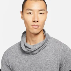 Nike T-shirt Et Manches Longues Running^Therma-Fit Run Division Sphere Element Gris