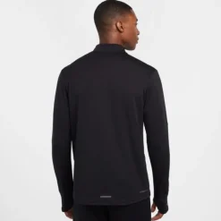 Nike T-shirt Et Manches Longues Running^Therma-FIT Water-Repellent Element Half Zip Noir