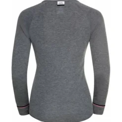 Odlo T-shirt Et Manches Longues Running^Active Crew Neck Long Sleeve Top Gris