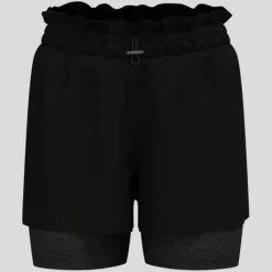 Odlo Short Running^Essential 365 5 Inch 2-In-1 Short Noir