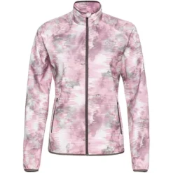 Odlo Veste Running^Jacket Essential Light Print Blanc