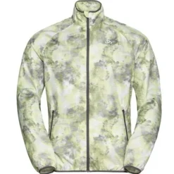 Odlo Veste Running^Jacket Essential Light Print Vert