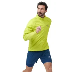 Odlo Veste Running^Jacket Zeroweight Print Jaune