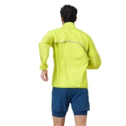 Odlo Veste Running^Jacket Zeroweight Print Jaune