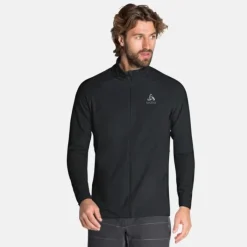 Odlo Veste Running^Jacket Zeroweight Warm Hybrid Noir