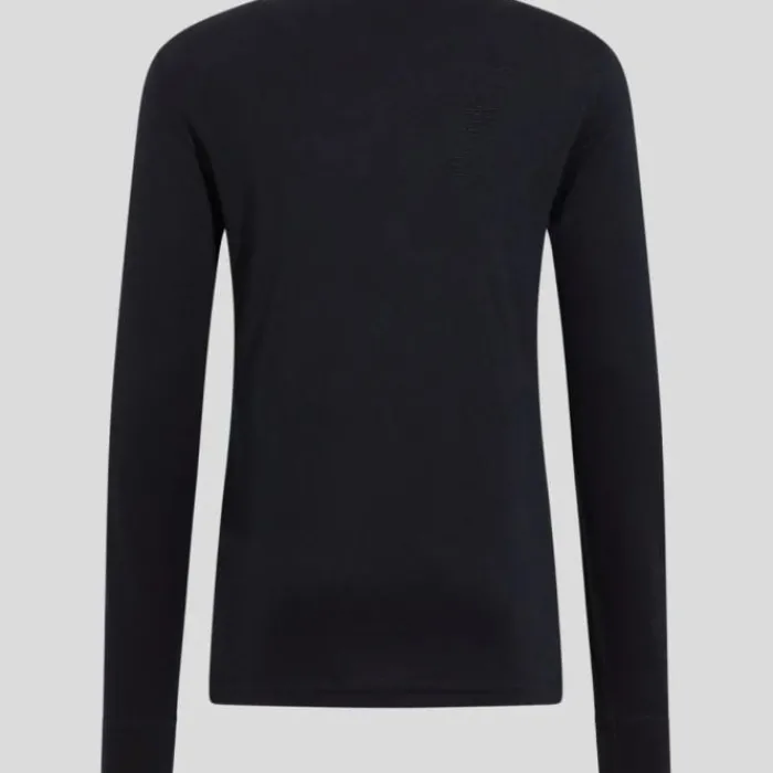 Odlo T-shirt Et Manches Longues Running^Merino 200 BL Top Crew Neck L/S Noir
