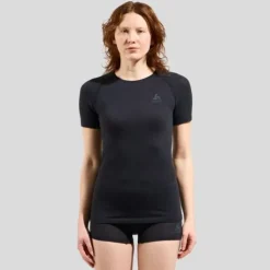 Odlo Sous Vetement Sport|T-shirt Et Manches Longues Running^Merino PW BL SS Tee Noir