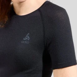 Odlo Sous Vetement Sport|T-shirt Et Manches Longues Running^Merino PW BL SS Tee Noir