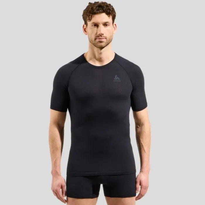 Odlo Sous Vetement Sport|T-shirt Et Manches Longues Running^Merino PW BL SS Tee Noir
