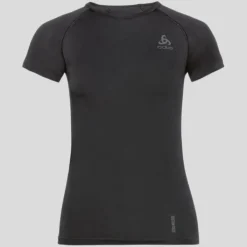 Odlo T-shirt Et Manches Longues Running^Performance X-Light Eco BL Top Crew Neck Noir