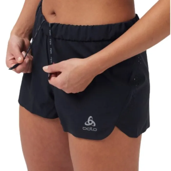 Odlo Short Running^Shorts Zeroweight 3" Noir