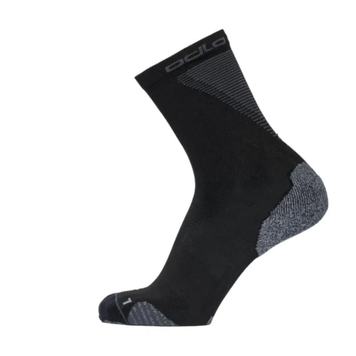 Odlo Chaussettes|Chaussettes Running^Socks Crew Ceramicool Noir