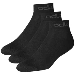 Odlo Chaussettes|Chaussettes Running^Socks Short Active 3 Pack Noir