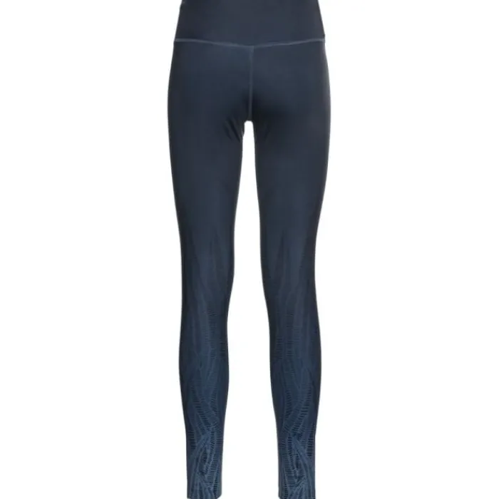 Odlo Collant Et Pantalon Running^Tight Zeroweight Print Bleu