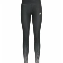 Odlo Collant Et Pantalon Running^Tight Zeroweight Print Noir