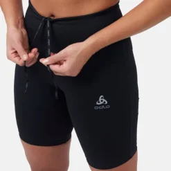 Odlo Short Running^Tights Short Essential Noir