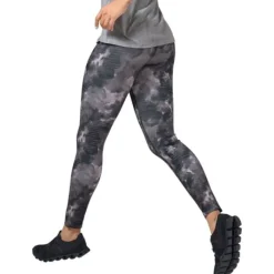 Odlo Collant Et Pantalon Running^Tights Zeroweight Print Reflective Noir