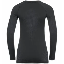 Odlo T-shirt Et Manches Longues Running^Top Crew Neck Long sleeve Noir