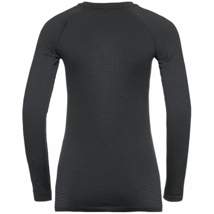 Odlo T-shirt Et Manches Longues Running^Top Crew Neck Long sleeve Noir