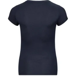 Odlo T-shirt Et Manches Longues Running^Top Crew Neck Short Sleeve Active Bleu