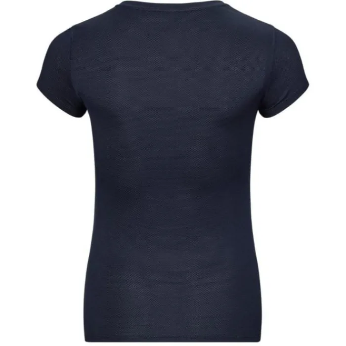 Odlo T-shirt Et Manches Longues Running^Top Crew Neck Short Sleeve Active Bleu