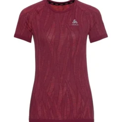 Odlo T-shirt Et Manches Longues Running^Top Crew Neck Short Sleeve Blackcomb. Mauve