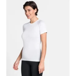 Odlo Sous Vetement Sport|T-shirt Et Manches Longues Running^Top Crew Neck Short Sleeve Performan Blanc