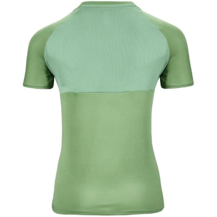Odlo T-shirt Et Manches Longues Running^T-Shirt Crew Neck Short Sleeve Essential Vert