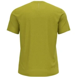 Odlo T-shirt Et Manches Longues Running^T-Shirt Short Sleeve Crew Neck Run Easy Jaune