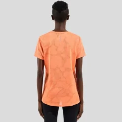 Odlo T-shirt Et Manches Longues Running^Zeroweight Engineered Chill-Tec T-Shirt Crew Neck Orange