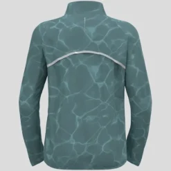 Odlo Veste Running^Zeroweight Print Jacket Vert