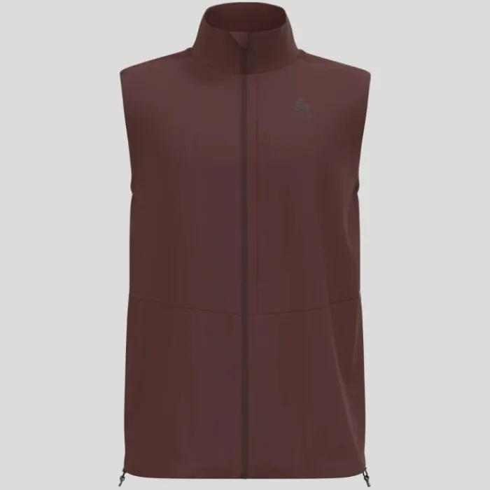 Odlo Gilet Running^Zeroweight Warm Vest Marron