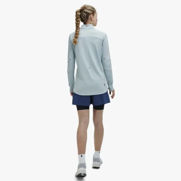 On T-shirt Et Manches Longues Running^Climate Shirt Bleu