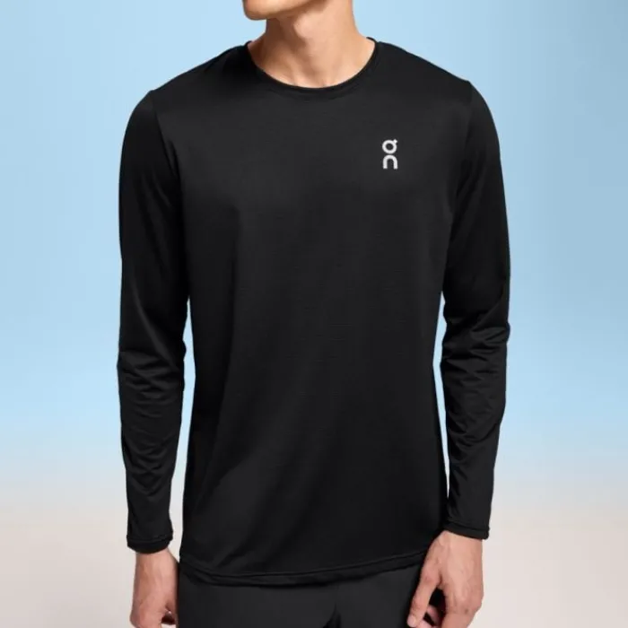 On T-shirt Et Manches Longues Running^Core Lg T Noir