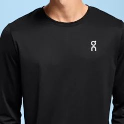 On T-shirt Et Manches Longues Running^Core Lg T Noir