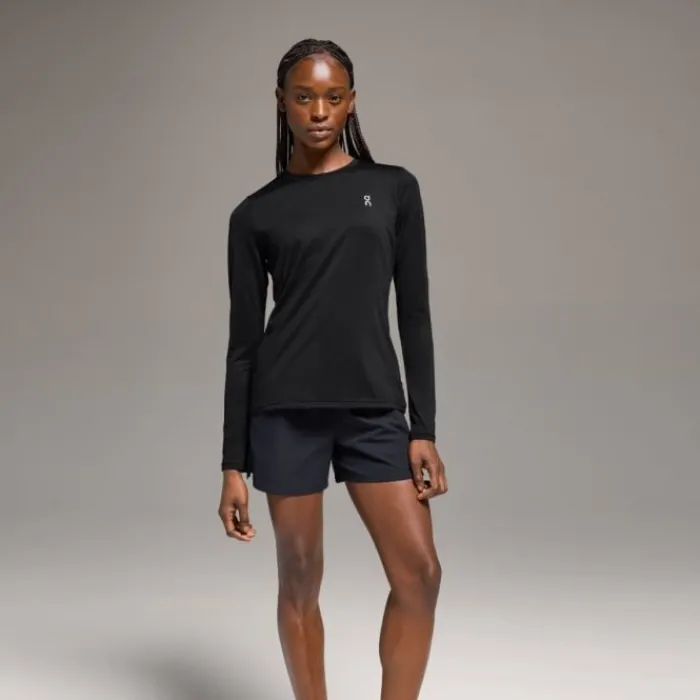 On T-shirt Et Manches Longues Running^Core Lg T Noir