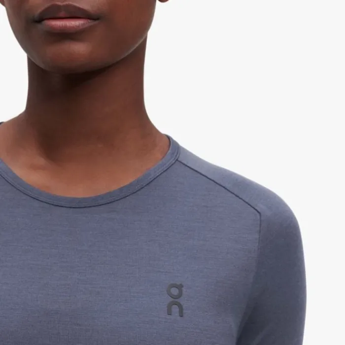 On T-shirt Et Manches Longues Running^Merino Lg-T Mauve