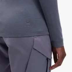 On T-shirt Et Manches Longues Running^Merino Lg-T Mauve