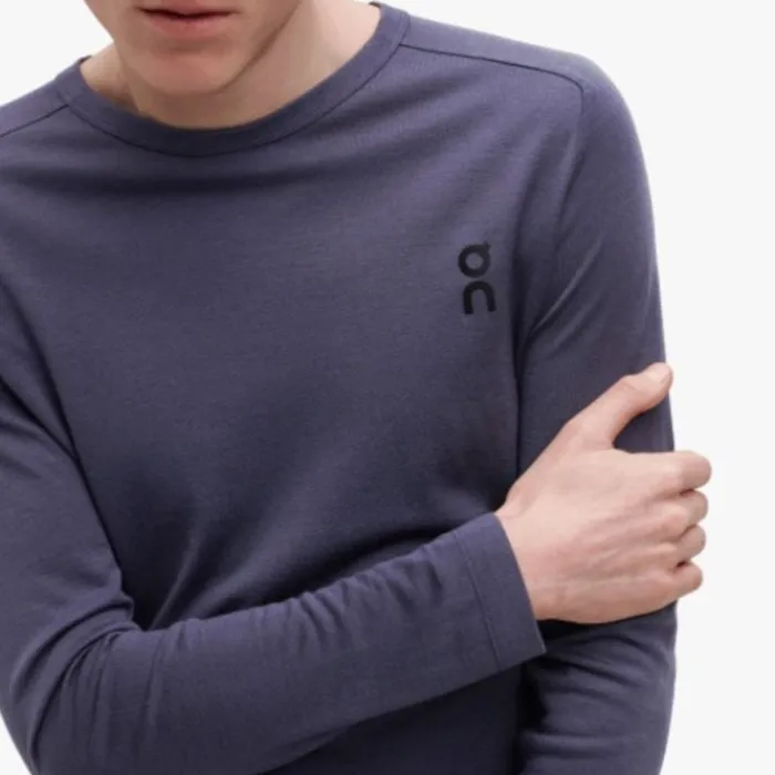 On T-shirt Et Manches Longues Running^Men's Merino Lg-T Mauve
