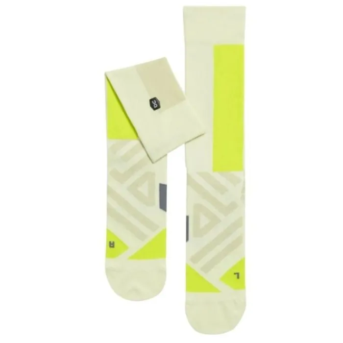 On Chaussettes|Chaussettes Running^Performance High Sock Vert