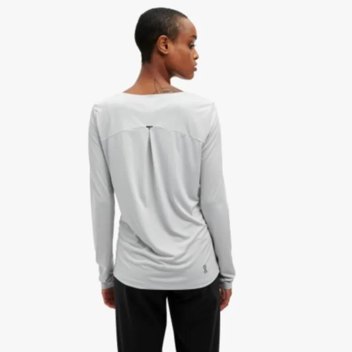 On T-shirt Et Manches Longues Running^Performance Lg-T Blanc