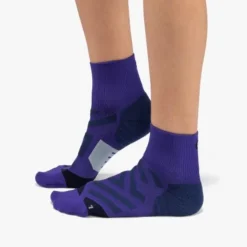 On Chaussettes|Chaussettes Running^Performance Mid Sock Mauve