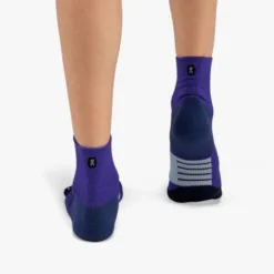 On Chaussettes|Chaussettes Running^Performance Mid Sock Mauve