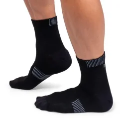 On Chaussettes|Chaussettes Running^Ultralight Mid Sock Noir