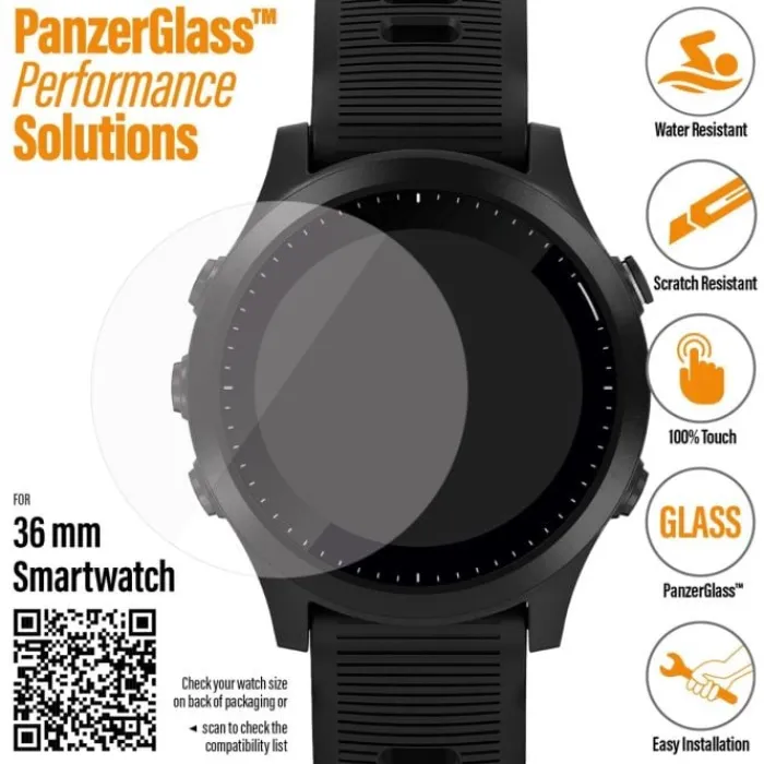 PanzerGlass Accessoires Pour Montres|Protection D'écran^(36mm)